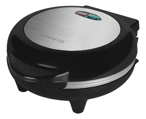 Omeleteira Antiaderente Elétrica Dupla 800W Mr. Cheff Redonda Preta 220V