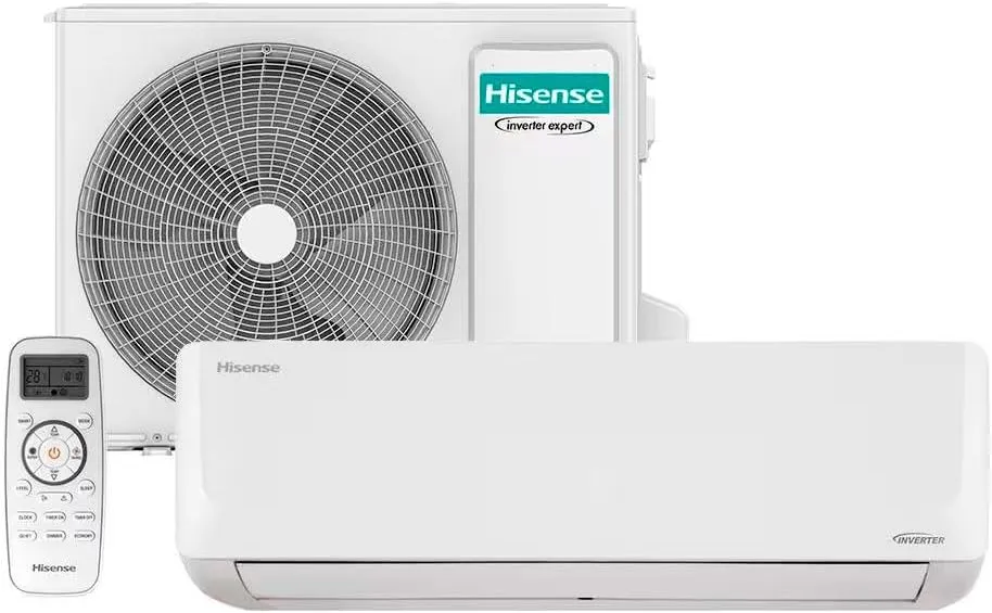 Hisense Ar Condicionado Split Inverter 12000 BTUs, Frio, R32, Wi-Fi