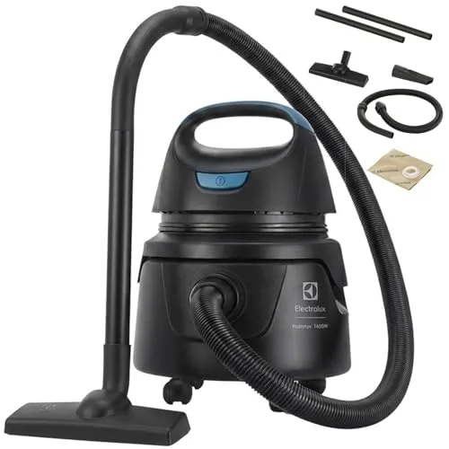 Electrolux Aspirador água pó compacto potente função sopro 1400W 12 L