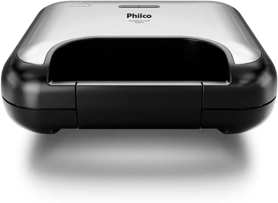 Philco Sanduicheira e Grill Acabamento em Inox 750W PGR27A - 127V