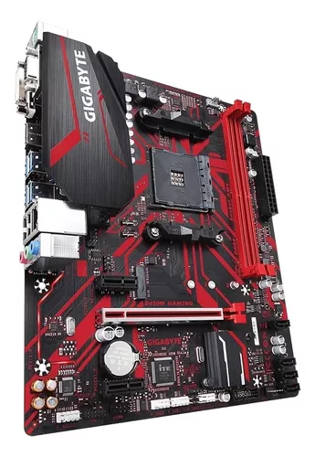 Placamãe Gigabyte P/ Amd Am4 B450m Gaming