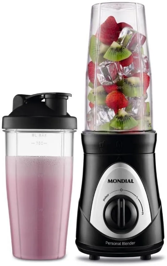 Liquidificador Mondial Personal Blender 300w Preto 127v 78670-01