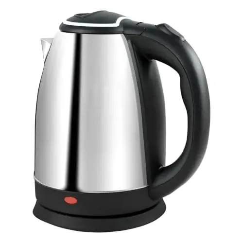 Chaleira Elétrica Inox 110V 1,8L Aquecimento Rápido Desligamento Automático