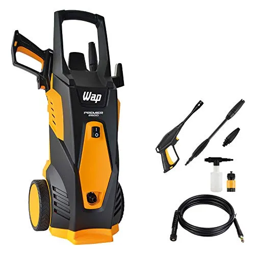 WAP Lavadora de Alta Pressão PREMIER 2600, 360L/h, com Bico Turbo, Jato em