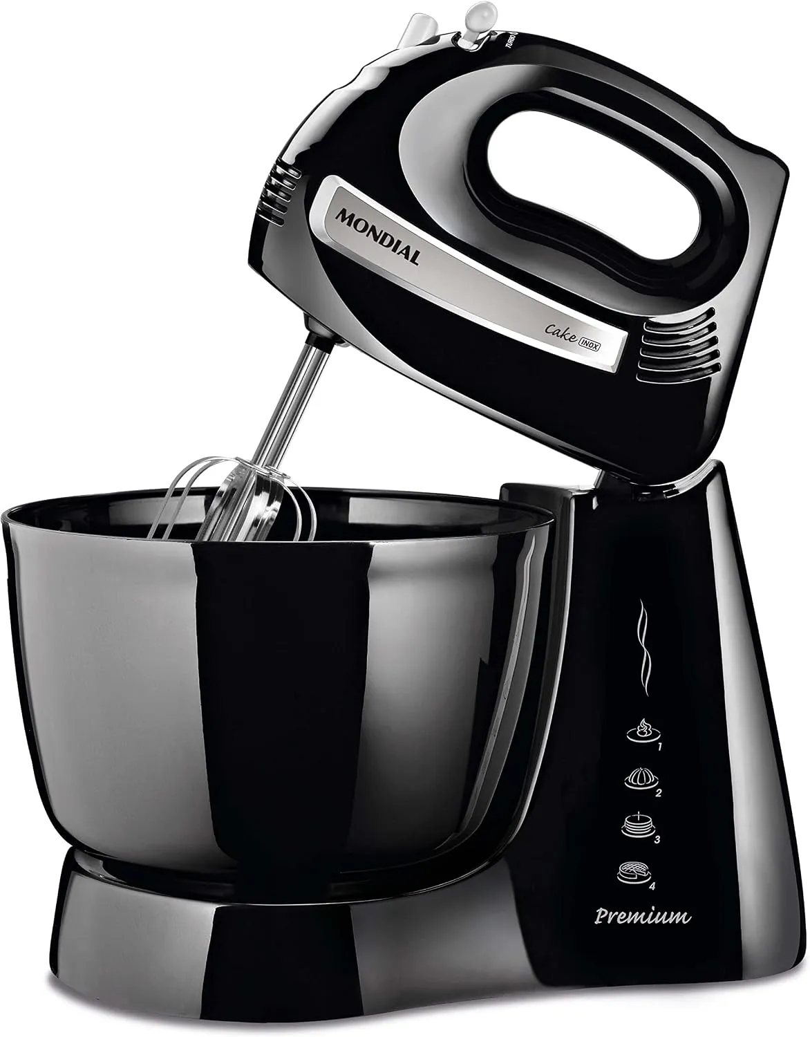 MONDIAL Batedeira Cake Premium, Preto, 500W, 110V - B-50-B