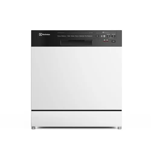 Lava-Louças Electrolux 8 Serviços Branca com Programa Lava e Seca 50min