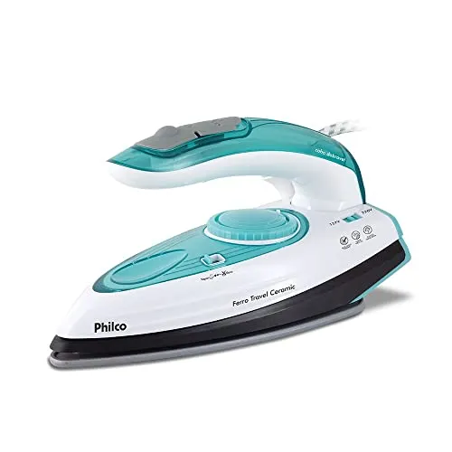 Philco Ferro a Vapor Travel Ceramic Bivolt Base em Cerâmica