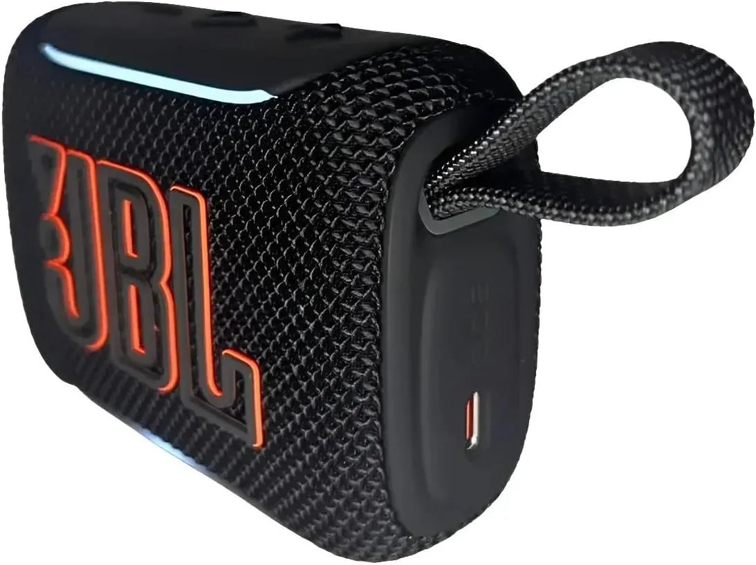 JBL Go 5 Caixa de Som Bluetooth Portátil à Prova d'Água Preta
