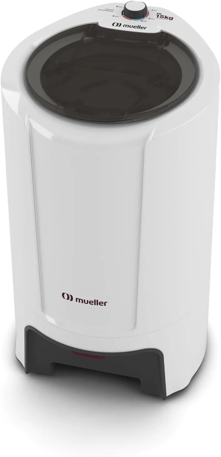 Centrífuga de Roupas Mueller Fit 15Kg de roupa molhada Branca 127V