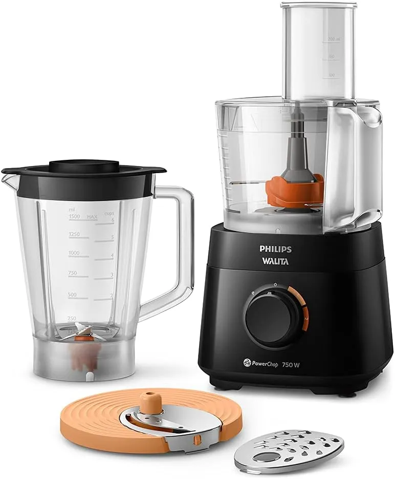 Philips Walita Multiprocessador PowerChop 750, 4 Acessórios, 750W, 220V