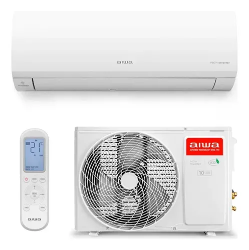 Ar-condicionado Aiwa High Inverter 9.000 Btus Quente/Frio Aws-ac-9qf