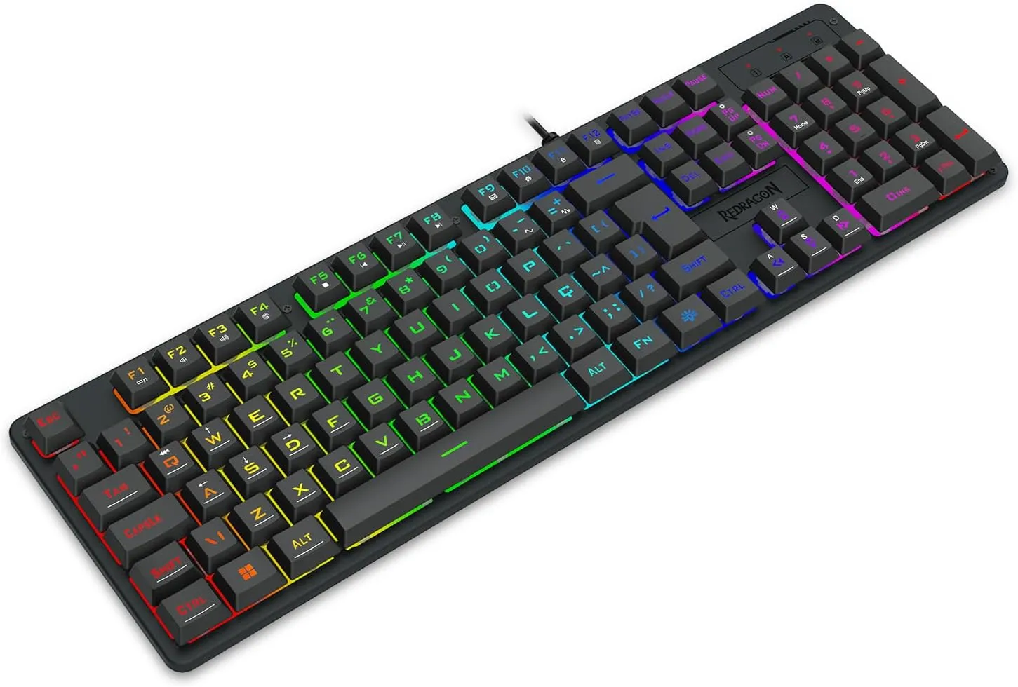 Teclado Membrana Gamer Redragon Netherbane