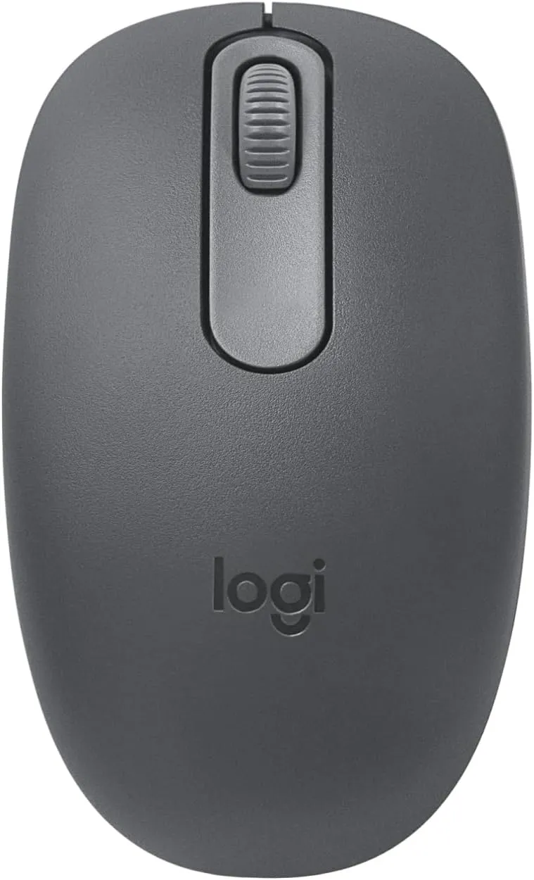 Mouse sem fio Logitech M196 com Conexão Bluetooth, Design Ambidestro