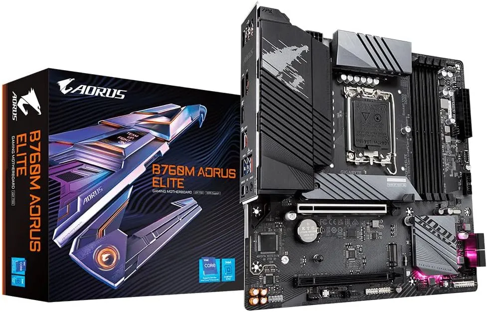Placa Mãe Gigabyte B760M AORUS ELITE