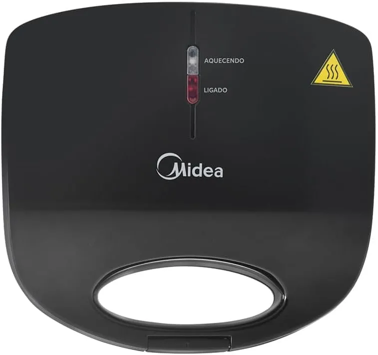 Sanduicheira Blackstone Preta Midea