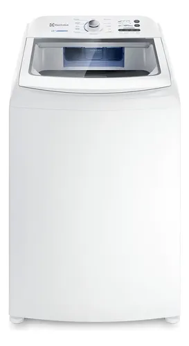 Máquina de Lavar Electrolux 15kg Branca Essential Care com Cesto Inox e