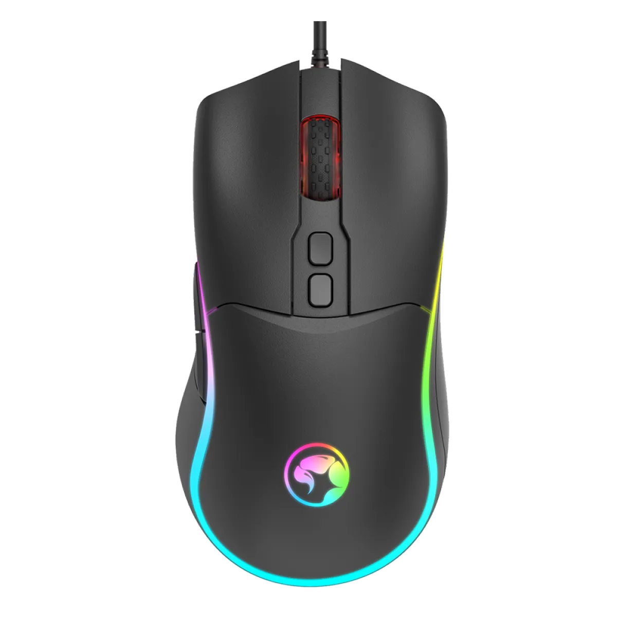 Mouse Gamer Marvo M358 7200 DPI 7 Botões RGB