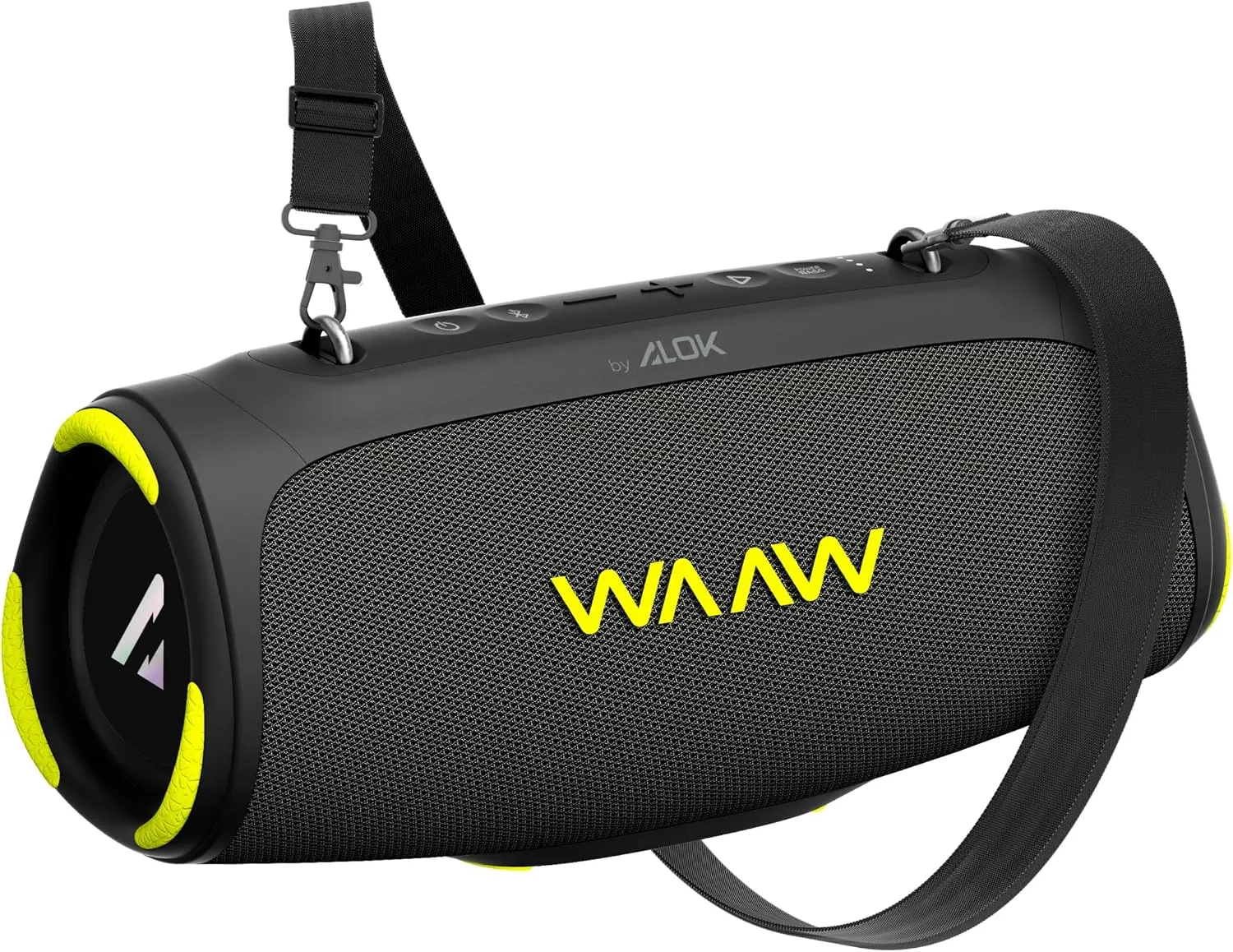 WAAW by Alok Caixa de Som Bluetooth Boom 110 À Prova D'Água e Até 26