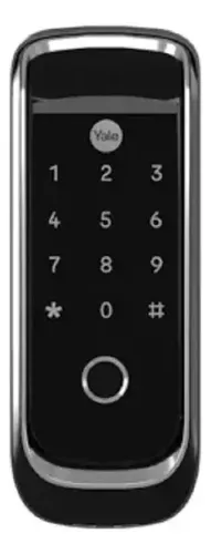 Fechadura Digital Yale Ybl 410b Sobrepor Biometria Aplicativo Bluetooth