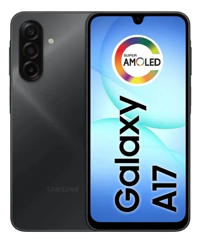 Celular Samsung Galaxy A17 Com Ia, 256gb, 8gb Ram, Câm De 50mp, Tela De