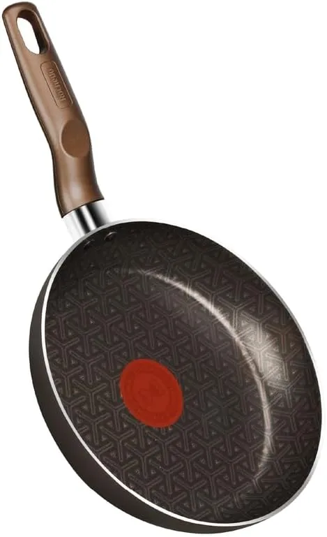 Frigideira Rochedo Expert Chocolate 20cm, com Antiaderente Resist 5X