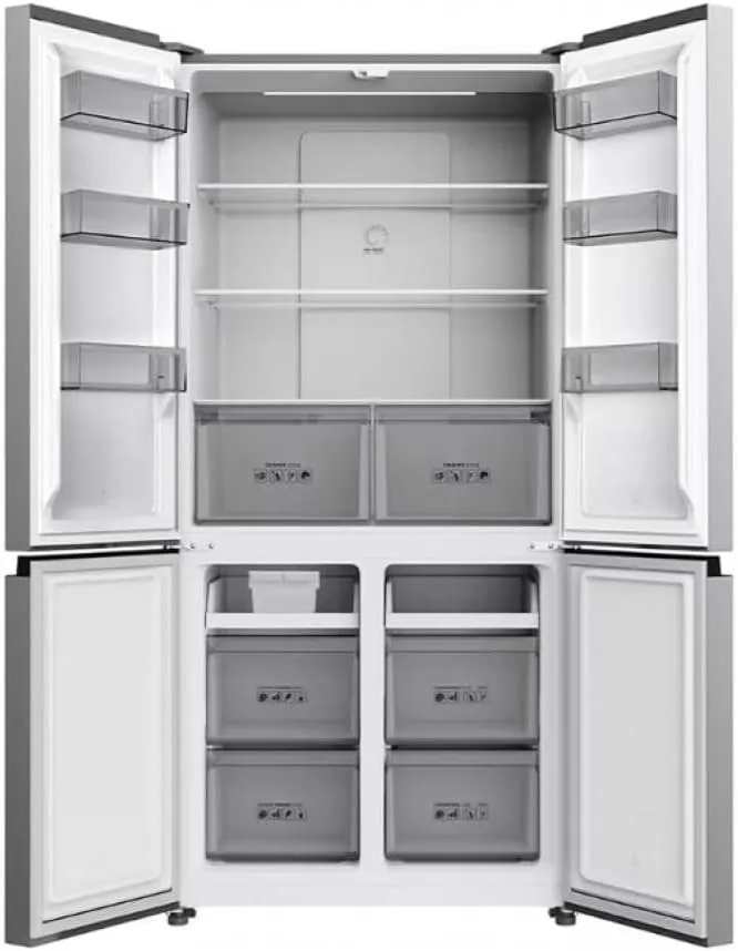 Geladeira TCL 589 Litros Inox Twin Eco Inverter Frost Free Multidoor