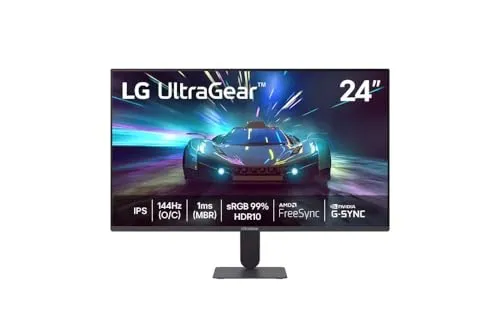 LG UltraGear Monitor Gamer 24" IPS 144Hz (O/C) 1ms (MBR) Full HD