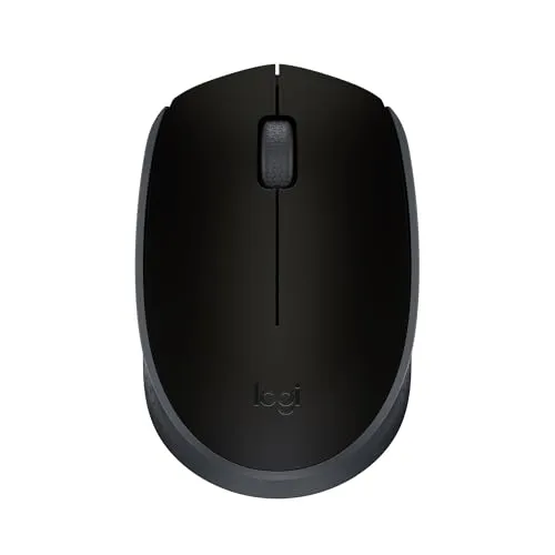 Mouse sem fio Logitech M170 com Design Ambidestro Compacto, Conexão USB e