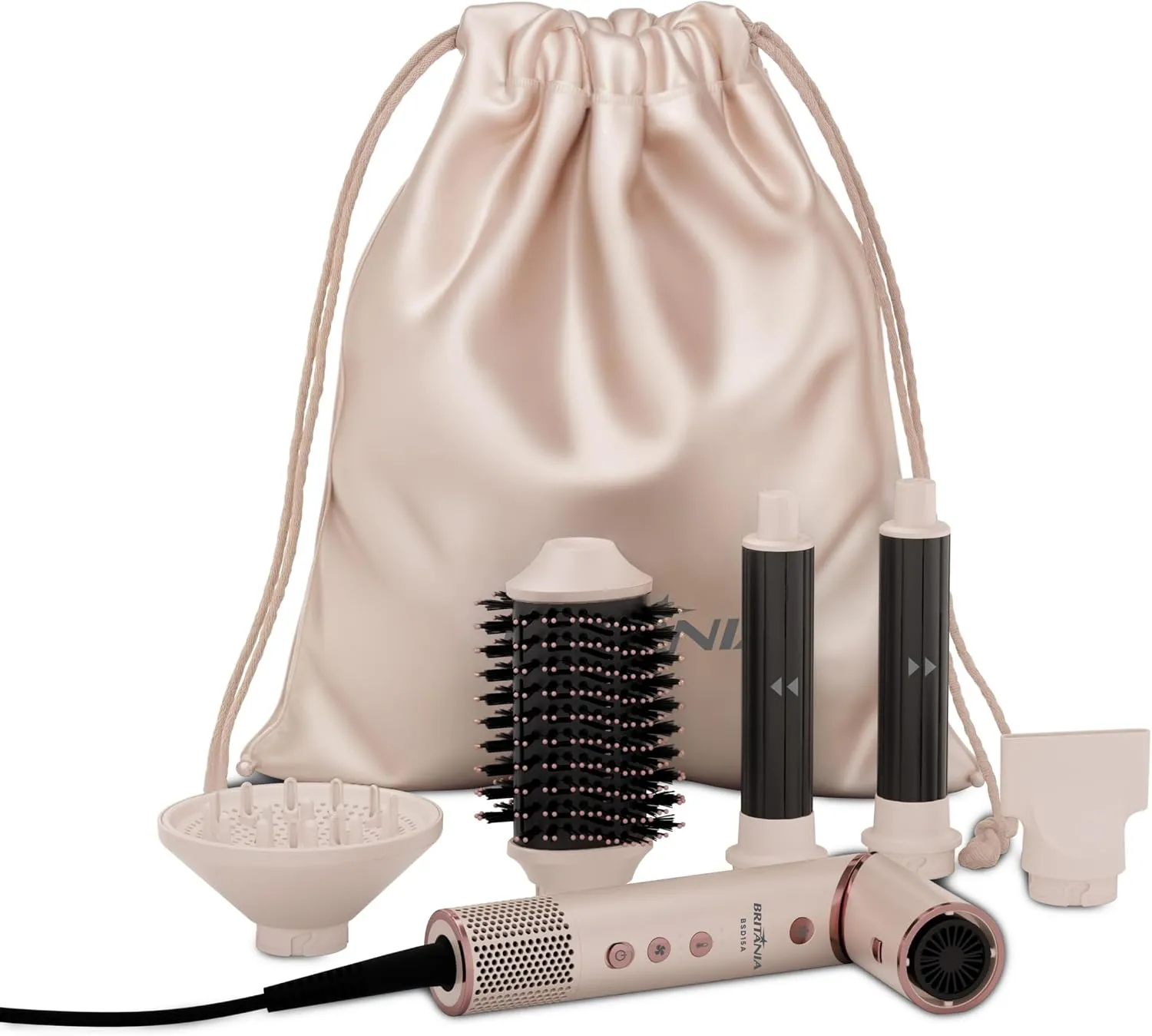 Britânia Secador de Cabelo Motor BLDC 1450W BSD15A 127V Metal e plástico