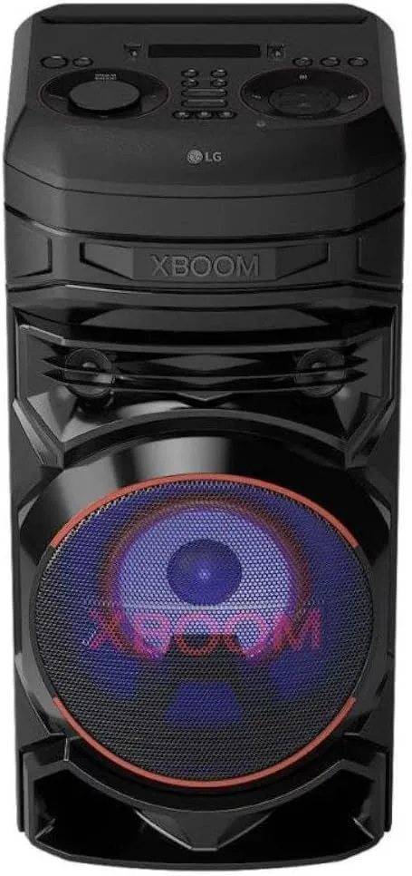 Caixa de Som LG Xboom RNC5 com Bluetooth Função DJ 200W Bivolt Preto