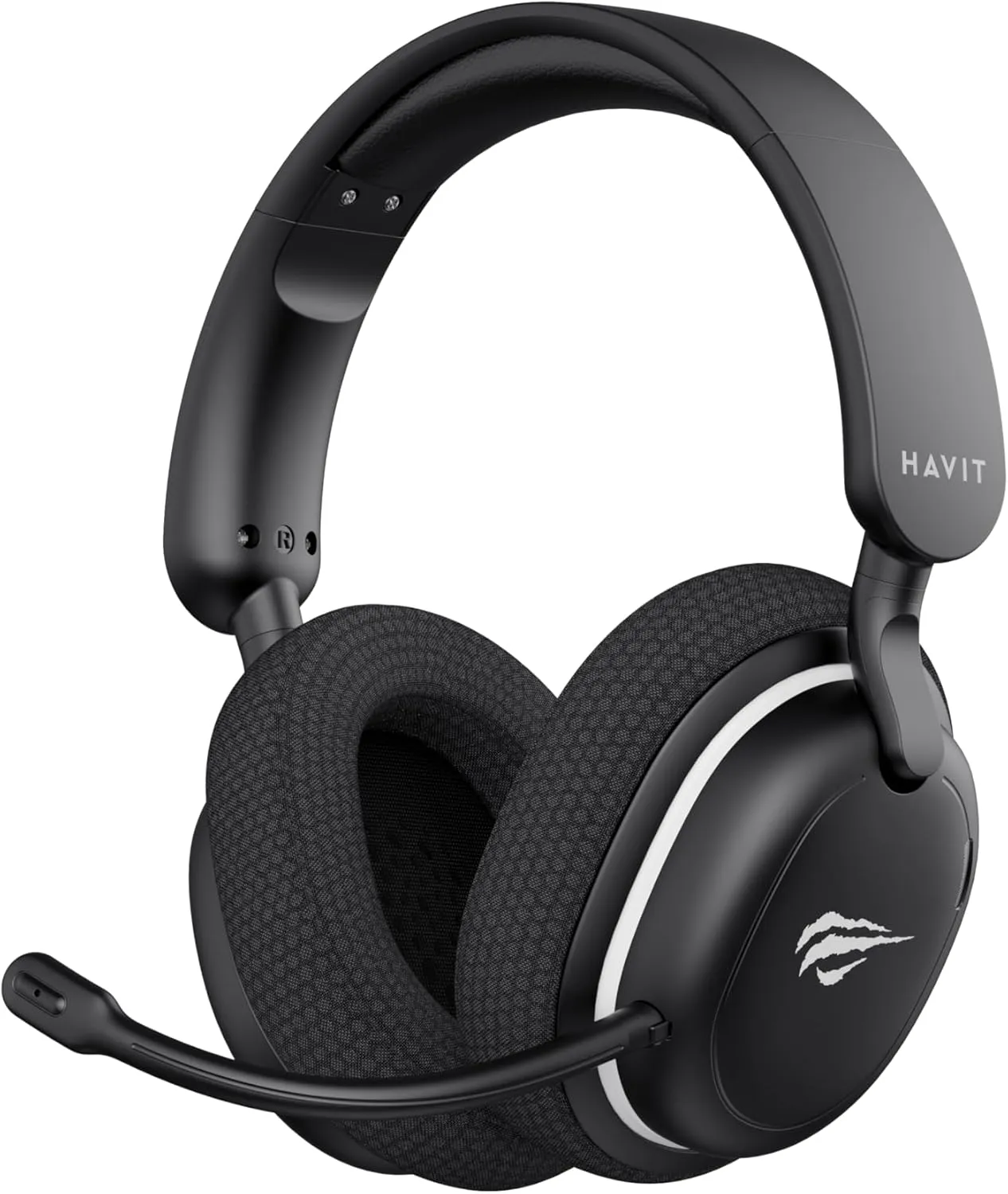 Havit Headset Gamer Fuxi H7SE, Sem Fio 2.4GHz e Bluetooth, Drivers 40mm