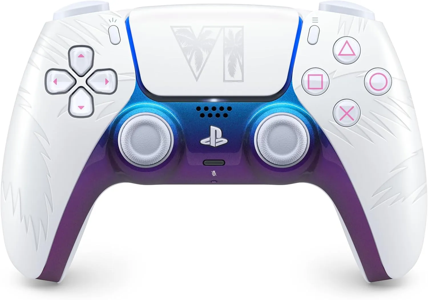 Controle sem fio DualSense® branco – Edição limitada do Grand Theft Auto VI