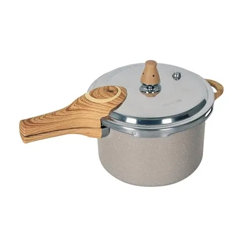 Panela de Pressão Brinox 4,2L Antiaderente Ceramic Life Pressure com Fundo