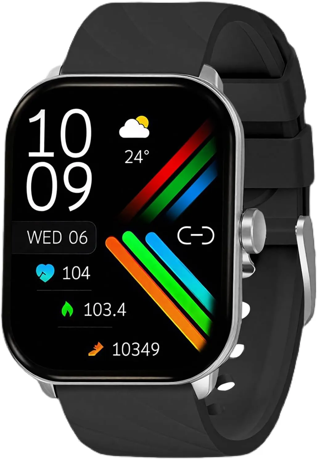 Relógio Inteligente com Tela Grande de 2.01”, Bluetooth Smartwatch, +100