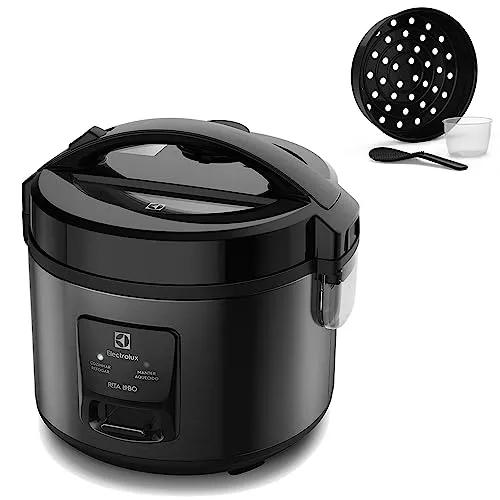 Panela Elétrica Electrolux vapor arroz capacidade 2L 6 Xícaras 2 em 1