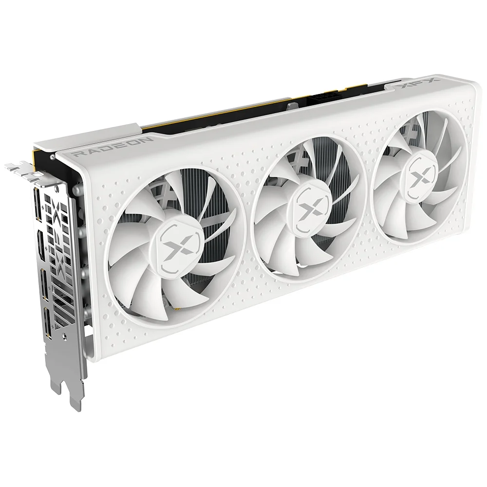 Placa de Vídeo XFX Speedster QICK308 Radeon RX 7600 White AMD Edition 8GB