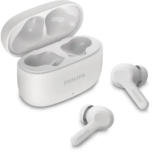 PHILIPS, Fone de Ouvido Sem Fio TWS, TAT1109WT/00, Bluetooth, Com