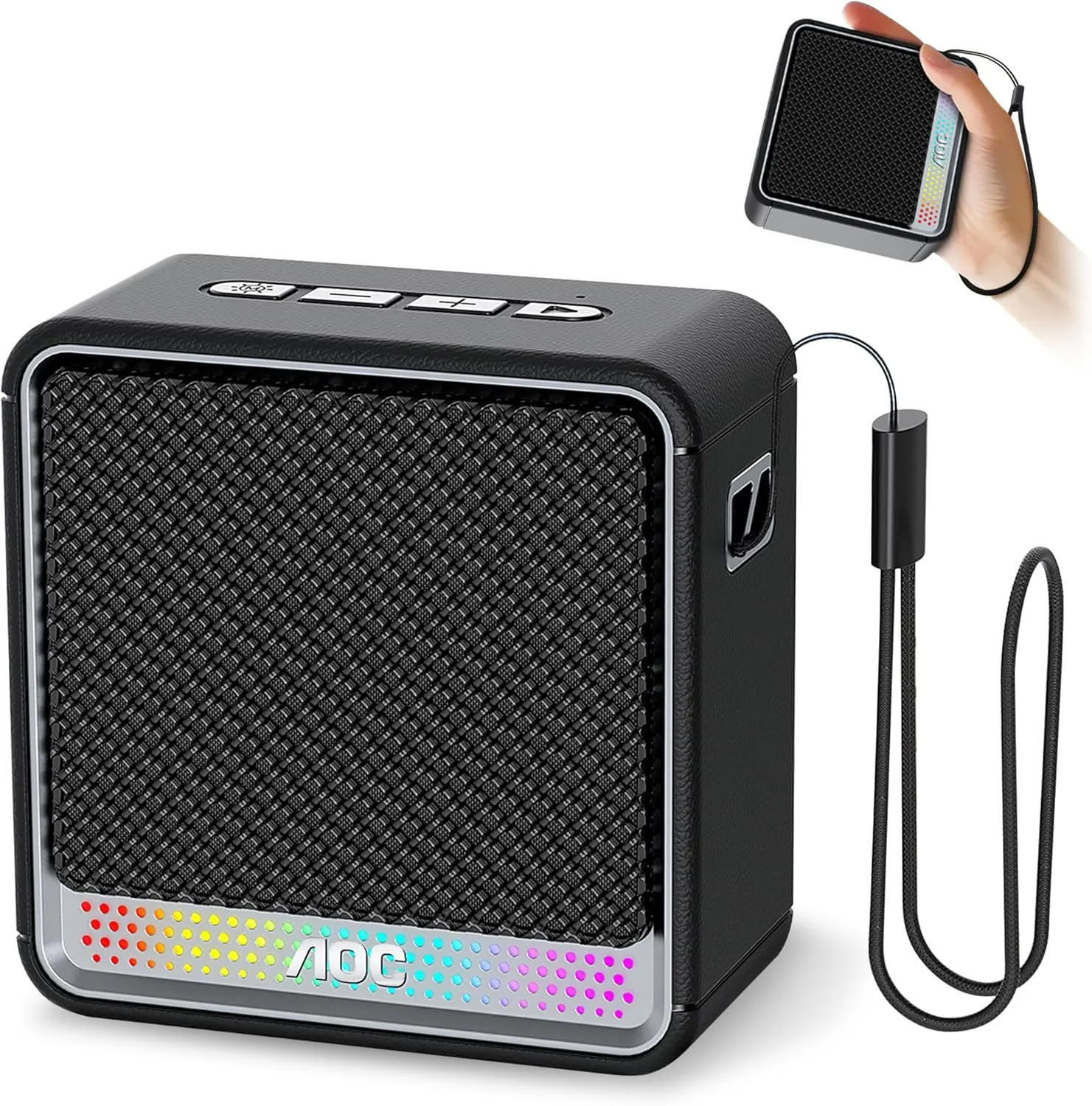 AOC ACS2311 Caixa de Som Portátil, Caixa de Som Bluetooth, à Prova