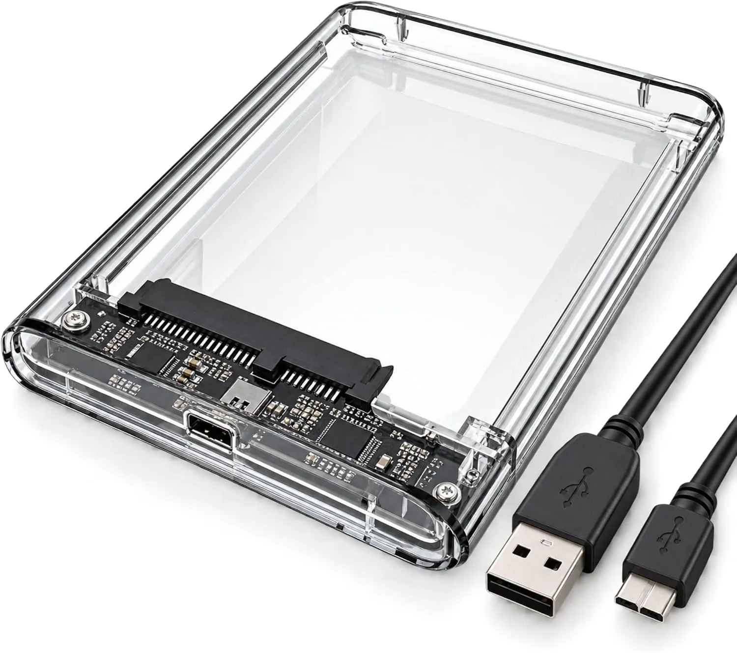 Case para HD/SSD Externo 2.5 SATA, Adaptador HD Notebook Portátil
