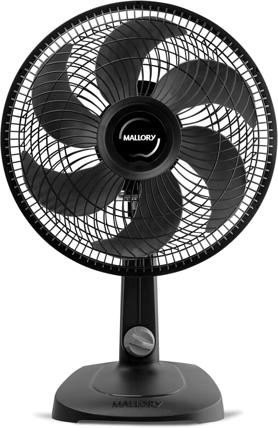 Ventilador de Mesa Mallory Turbo Compact 30 cm, Silencioso, Hélice de 6