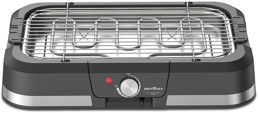 Churrasqueira Elétrica Britânia BCQ40 Menos Fumaça 220V