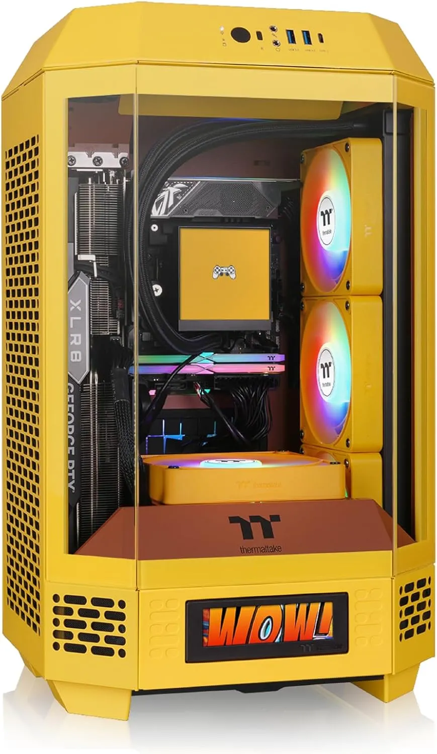 Thermaltake Torre Mini Torre 250 mITX; Ventoinhas CT de 2 x 120 mm