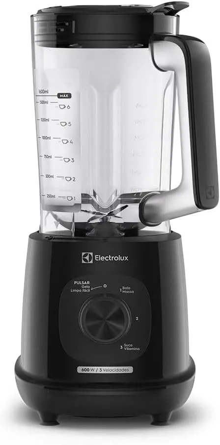 Electrolux Liquidificador 600W 2,7L 3 Velocidades Lâminas TruFlow Função