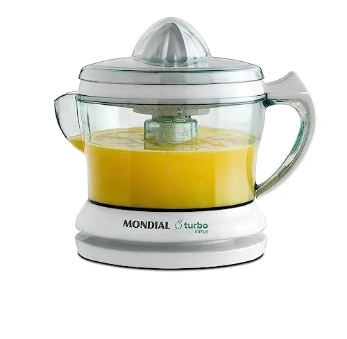 MONDIAL Espremedor Turbo Citrus, Branco, 25W, 110V - E-01