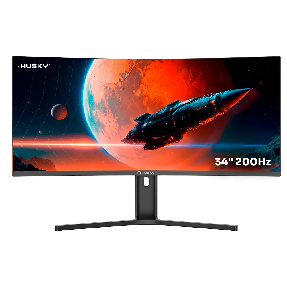 Monitor Gamer Curvo Husky Boreal 34