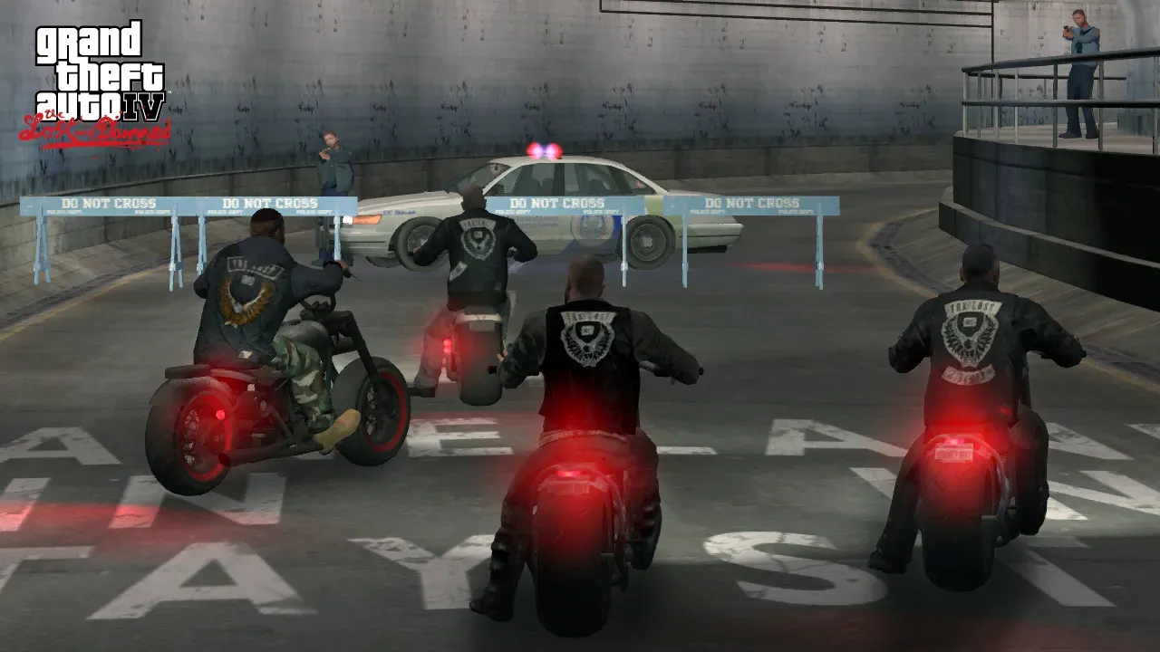 A saga dos motoqueiros The Lost Motorcycle Club ganha vida em GTA IV The Lost and Damned