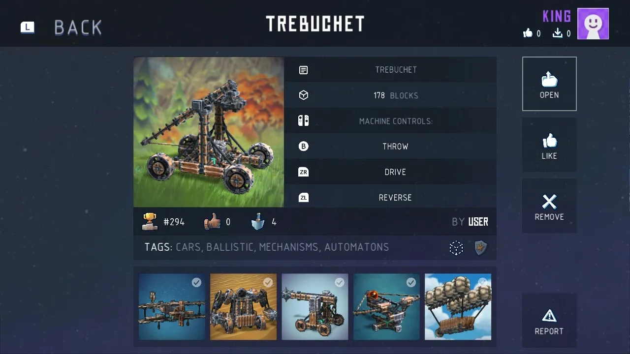 Crie máquinas de destruição medieval e cause caos com estilo em Besiege