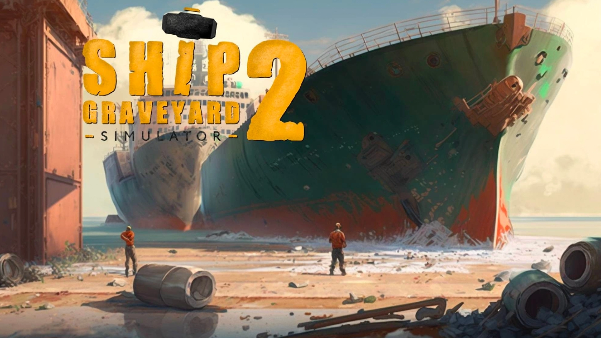 Ship Graveyard Simulator 2 traz uma experiência premium com gráficos e jogabilidade de alta qualidade